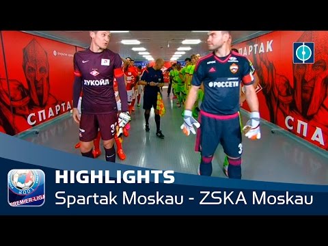 HIGHLIGHTS | Spartak Moskau - ZSKA Moskau | Premjer Liga | 5. Spieltag | 14.08.2015