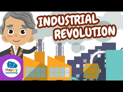⚙️ Discover the Industrial Revolution | Educational Videos for Children | @HappyLearningENG