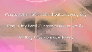 Mr Vegas - Let Them Talk (DNA Riddim) lyrics on screen