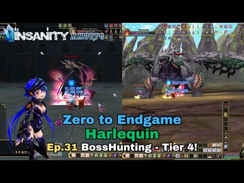 Insanity FlyFF - ZTE Harlequin Series Ep.31 - Boss Hunting - Tier 4