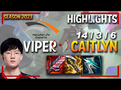 HLE Viper CAITLYN ADC vs KARTHUS - HIGHLIGHTS