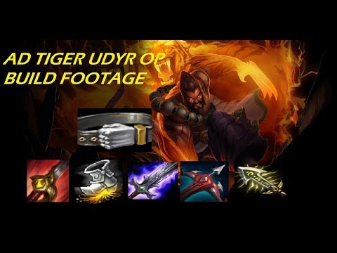 Tiger Udyr Montage Footage Ultimate BUILD