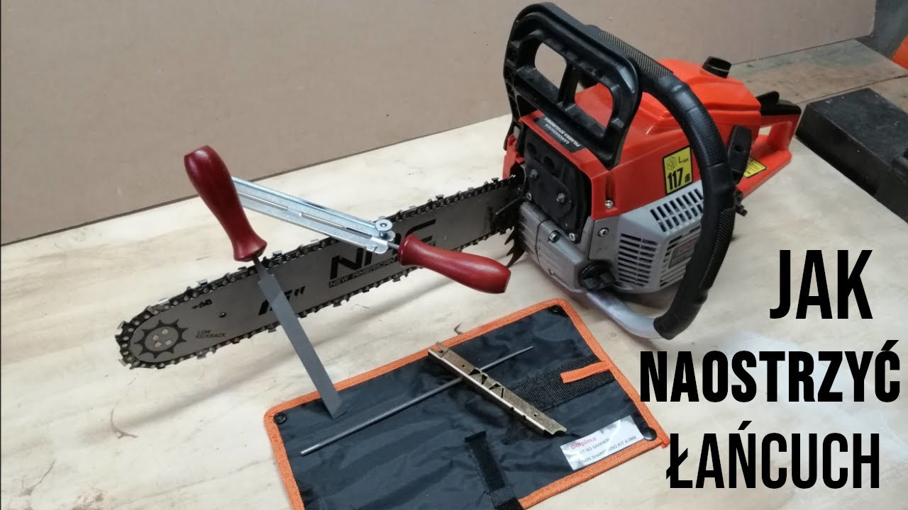 Ostrzenie łańcucha pilarki-Zrób To Sam