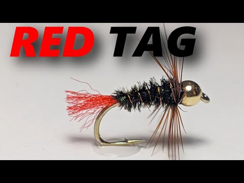 Fly Tying a RED TAG Nymph fly for Trout and Grayling