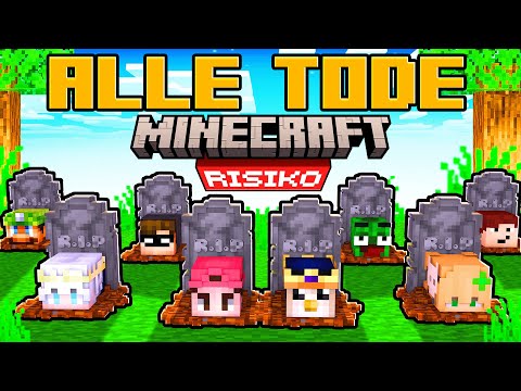ALLE TODE in Minecraft RISIKO! (NUR OFFIZIELLE KILLS)