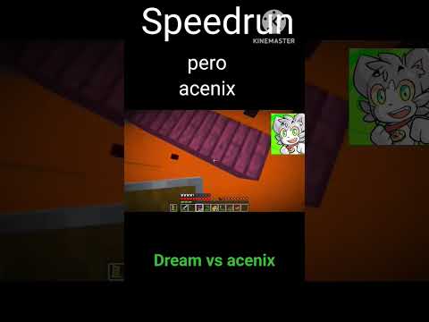 AGUS3GAEM - el mejor momento de acenix y dream en Minecraft speedrun #acenix #dream video de @agus3gaemyt
