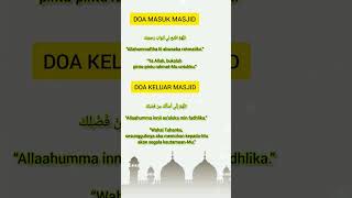 Download lagu Doa Masuk dan Keluar Masjid mp3
