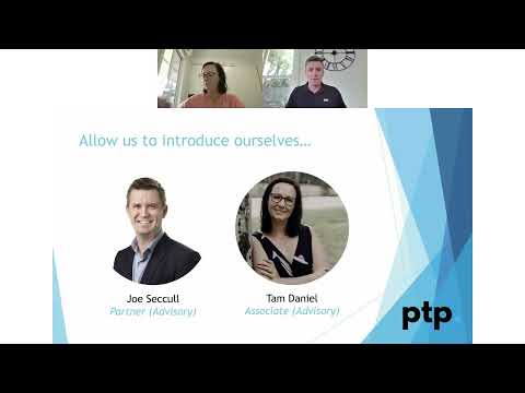 Webinar - Challenges to Opportunities with Joe and Tam from PTP