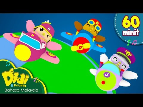 Didi & Friends | Kompilasi Lagu Kanak-Kanak | Buai Laju-Laju & Lain-lain | 60 Minit