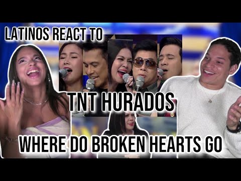 Latinos react to TNT hurados sing their own versions of “Where Do Broken Hearts Go?”😮🤯👀🔊
