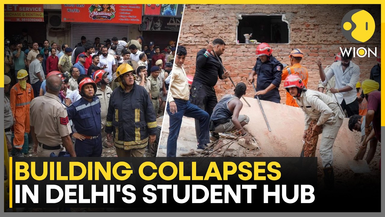 Delhi Building Collapse: One More Body Recovered, Death Toll Rises To Six | WION News