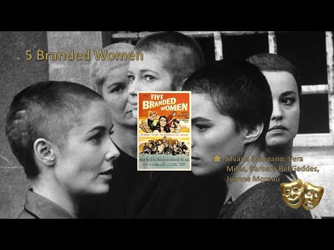 📽️ 5 Branded Women (1960) ★★★☆☆ | ⭐ Silvana Mangano, Vera Miles, Barbara Bel Geddes, Jeanne Moreau