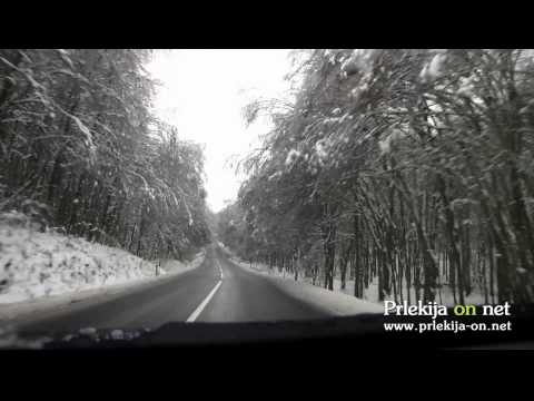 Skozi zasnežene Kačure