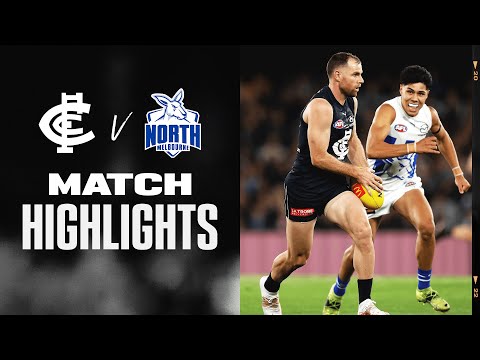 Carlton v North Melbourne Highlights | Round 7, 2022 | AFL