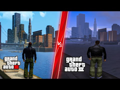 GTA 3 Definitive Edition vs Original - Direct Comparison! Attention to Detail & Graphics! ULTRA 4K