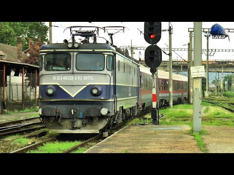 Trenurile Dimineții în Gara Cluj Napoca/Morning Trains in Gara Cluj Napoca Station - 03 July 2020