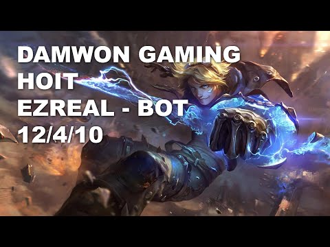 DAMWON Gaming Hoit Bot Ezreal vs Varus - KR Challenger Patch 10.8