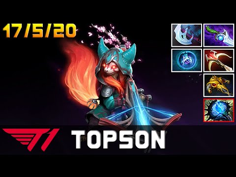 Topson - Hoodwink MID | New Patch 7.32 | Dota 2 Pro MMR Gameplay #6