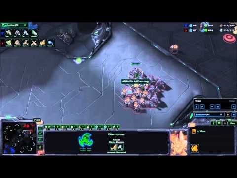 Starcraft 2 - Effervescent vs MCanning TvP - #39