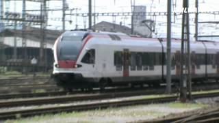 preview picture of video 'TILO ETR 524 Ferrovia Regionale in Chiasso (HD)'