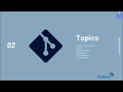 Fedora Classroom: Git 101 with Pagure