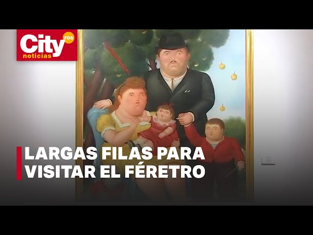 Segundo día de homenajes al maestro Fernando Botero