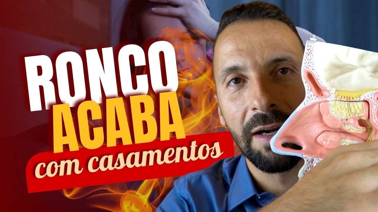 O RONCO PODE ACABAR COM SEU CASAMENTO