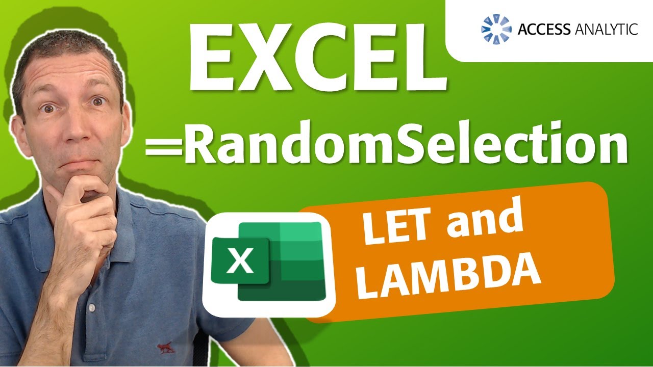 How to Excel Pick a random number of items from a list usin...