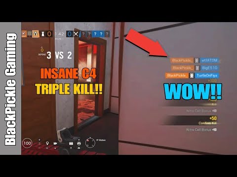 Insane New C4 Spot!! - Rainbow Six Siege Gameplay