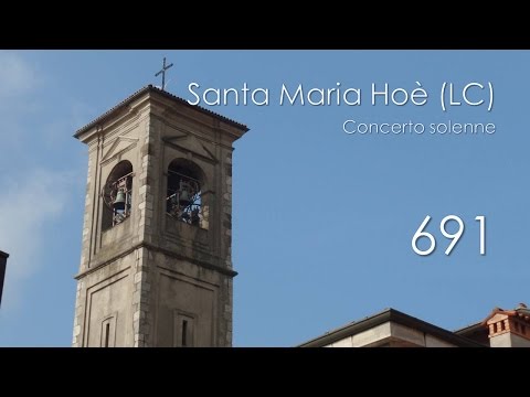 Le campane di Santa Maria Hoè (LC) - Concerto solenne II