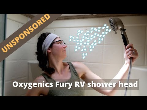 UNSPONSORED Oxygenics Fury RV shower head REVIEW