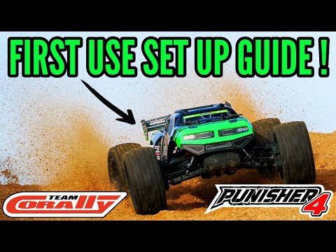 Team Corally Punisher 4: MUST-DO Setup for the Best First Run! 🔥