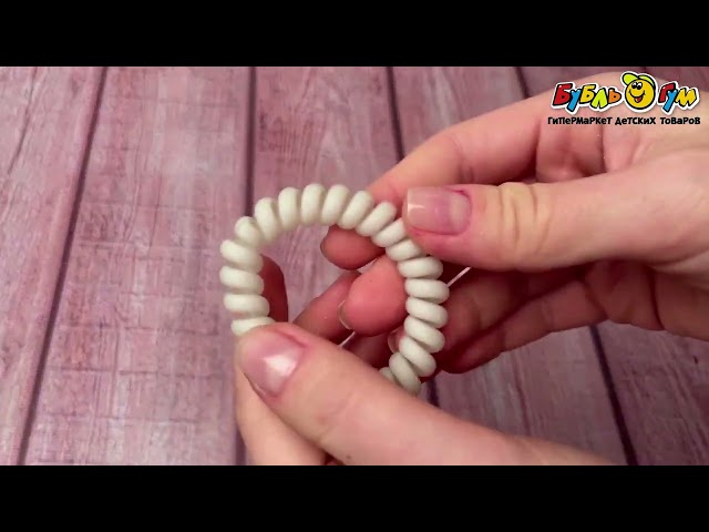 Резинки-пружинки Lilly & Mia нежные матовые цвета - видео