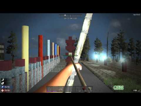 How to Aim With the Bow (7 Days to Die: Alpha 13) - GSBS