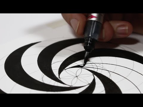 Art Therapy Radiating Circles