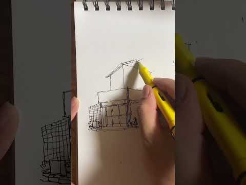 Architectural Sketch: The Beauty of Simplicity.