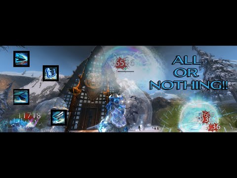 GW2 WvW 100-0 Dragonhunter! Bored of Willbender? try this Trap Dragonhunter