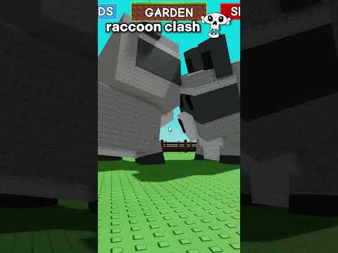 Bro had a raccoon war 💀 #roblox #growagarden #gag #funny