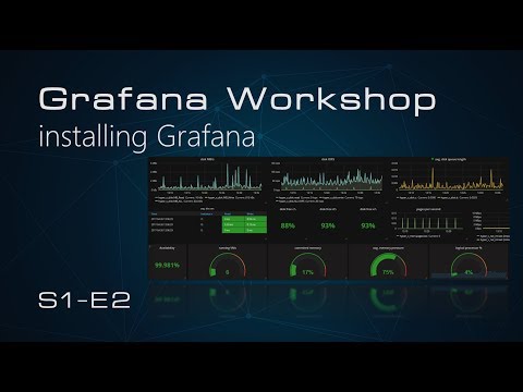 S1E2 - Grafana Workshop - Installing Grafana V5.0.0 on InfluxDB