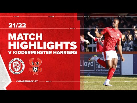 HIGHLIGHTS: Brackley Town 1 - 0 Kidderminster Harriers