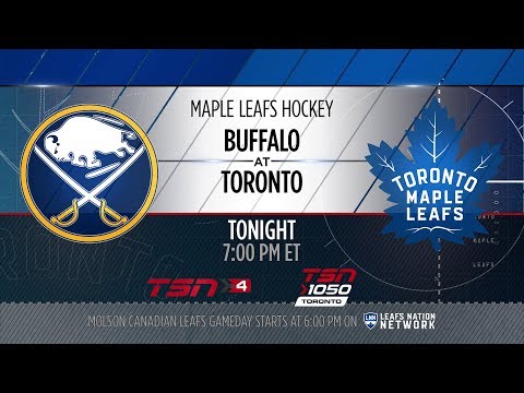 Molson Canadian Leafs Game Day: Buffalo at Toronto - March 26, 2018