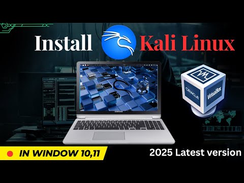 🔥 How to Install Kali Linux on VirtualBox in Windows 10/11 (2025) | Full Step-by-Step Guide 💻🐉