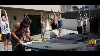 preview picture of video 'Surfers Camp 2014 | Swedish girls surf trip to Esmoriz, Portugal'