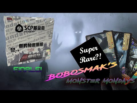 Monster Mondays!! WHITE Box FINALE! - Unboxing SCP cards from China (YCSR10201)