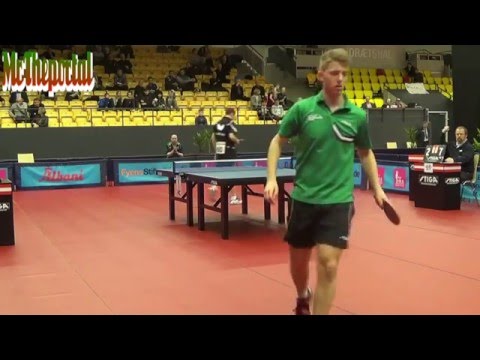 Table Tennis Danish Championships 2016 - Tobias Rasmussen Vs Jonathan Groth - FINAL