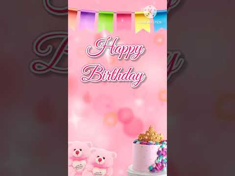 Happy birthday🥳uzma |A special birthday wishing video🥳with name Pink 🌺theme #birthday#status