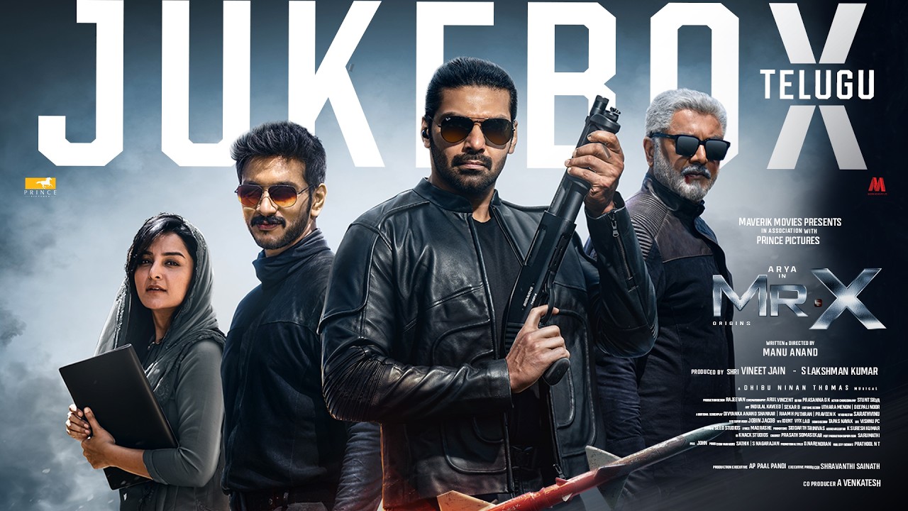 Mr. X (Telugu) Audio Jukebox| Arya | Gautham Karthik | Sarath Kumar |Manju Warrier | Manu Anand |DNT
