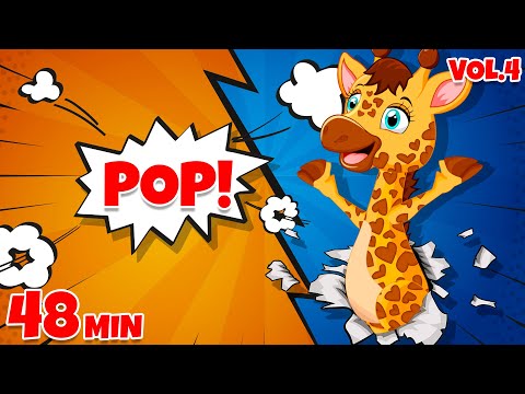 Pop Pop Vol. 4 - Giramille 48 min | Desenho Animado Musical