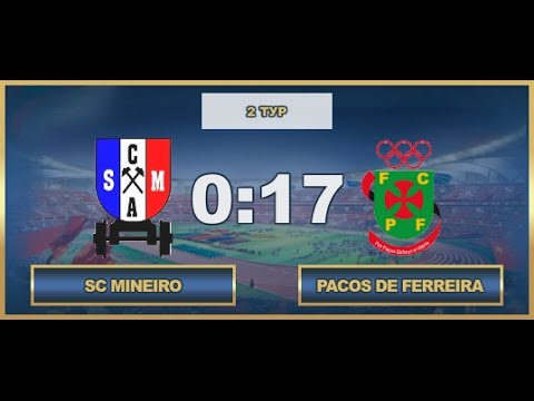 AFL17. Portugal. Primera. Day 2. SC Mineiro - Pacos de Ferreira