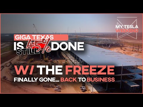 Giga Texas is 45% done, and an FAQ on the math